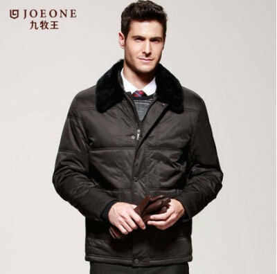 特惠款 冬季新品九牧王男士棉服时尚休闲保暖舒适棉衣JKC5536120。