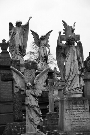 Cemetery Statue