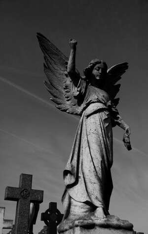 Cemetery Statue