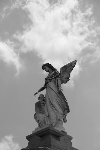 Cemetery Statue