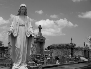 Cemetery Statue