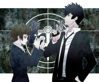 【今日动漫】PSYCHO-PASS （心理测量者）：常守朱&amp;狡啮慎也