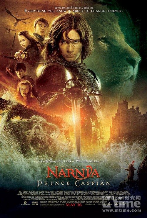 纳尼亚传奇：凯斯宾王子The Chronicles of Narnia: Prince Caspian(2008)派文西家的4个兄弟姐妹再一次被神奇的魔法从英国召唤回“纳尼亚王国”，所经历的一切，将会是对他们信仰和勇气更加严峻的考验。