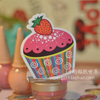 草莓蛋糕~好可口喔！