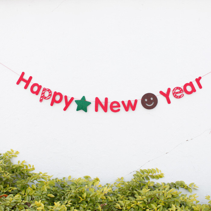 UPICK原品生活新年立体挂饰－NEWYEAR新年布置空中吊饰装饰