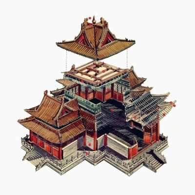穿墙透壁—剖视中国经典古建筑（二）