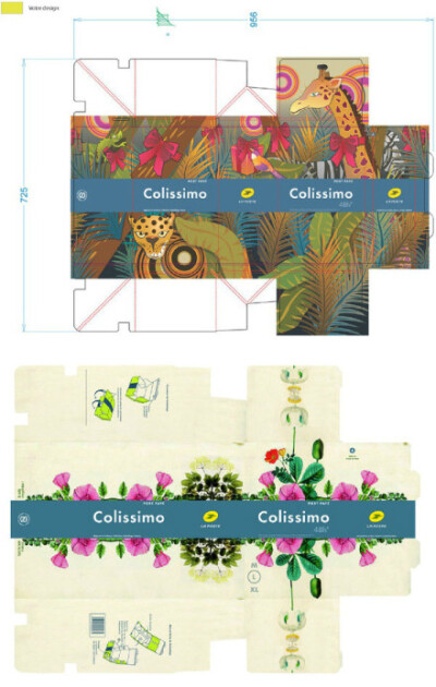【法国邮政包装盒设计比赛】