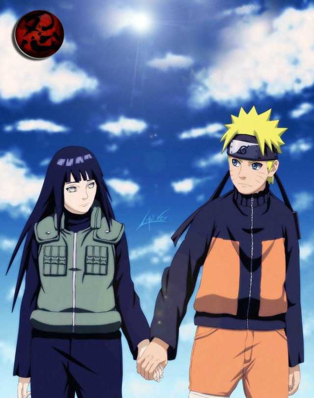 牢牢地牵着你的手，用相同的步伐一起前行,闭着眼睛走你也不会迷路......#火影忍者#