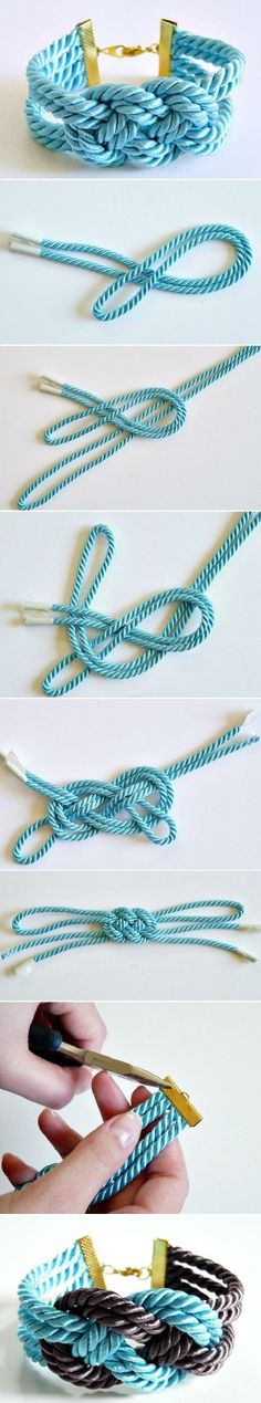 DIY Lovely Thick Bracelet DIY Lovely Thick Bracelet