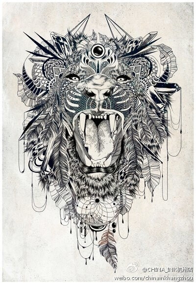 lion tatoo