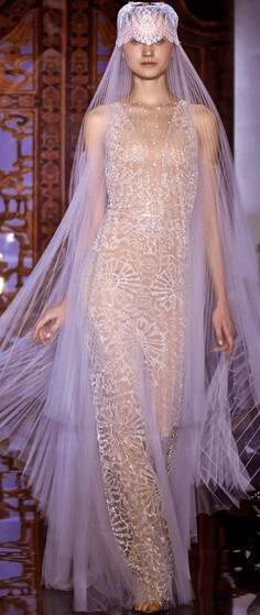 Reem Acra wedding gown ♥✤ | Keep the Glamour | BeStayBeautiful