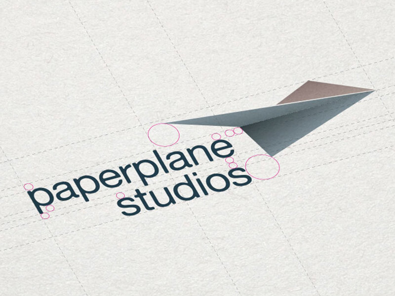 Logo Design and UI/UX Development for Paperplane Studios