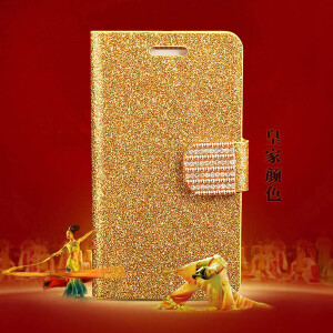 闪粉 三星I8262D手机壳 8268水钻皮套 手机保护套外壳配件