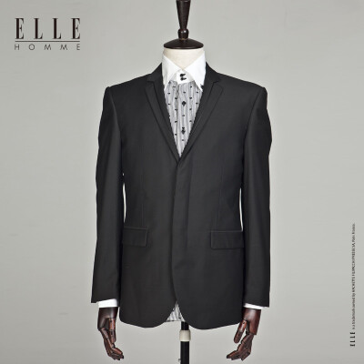 ELLE HOMME 法国大牌13秋季新款时尚休闲 长袖翻领西装西服。