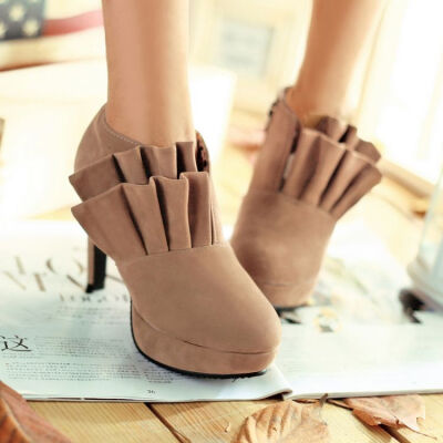 磨砂皮女鞋欧美