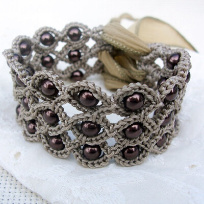 Crochet Jewelry Bohemian Bracelet