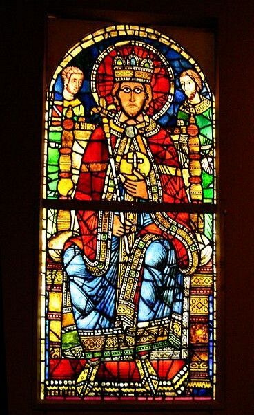 A figure from Strasbourg Cathedral