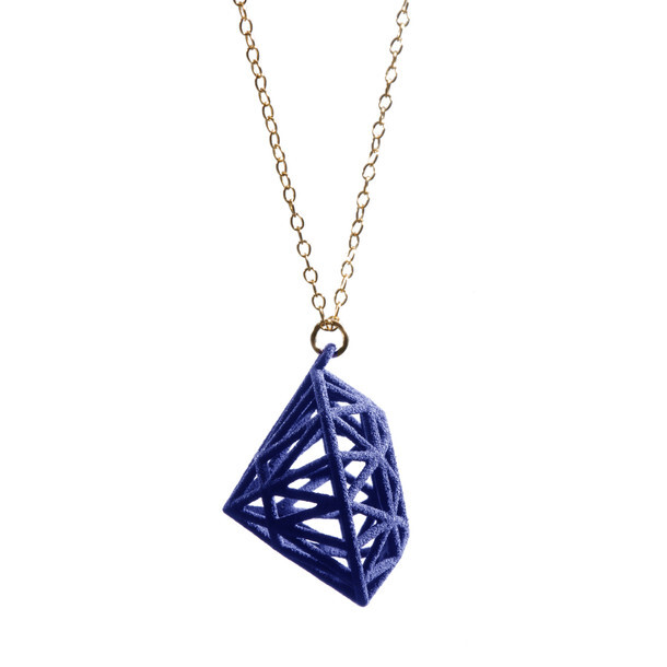 Rock Star Necklace Deep Blue