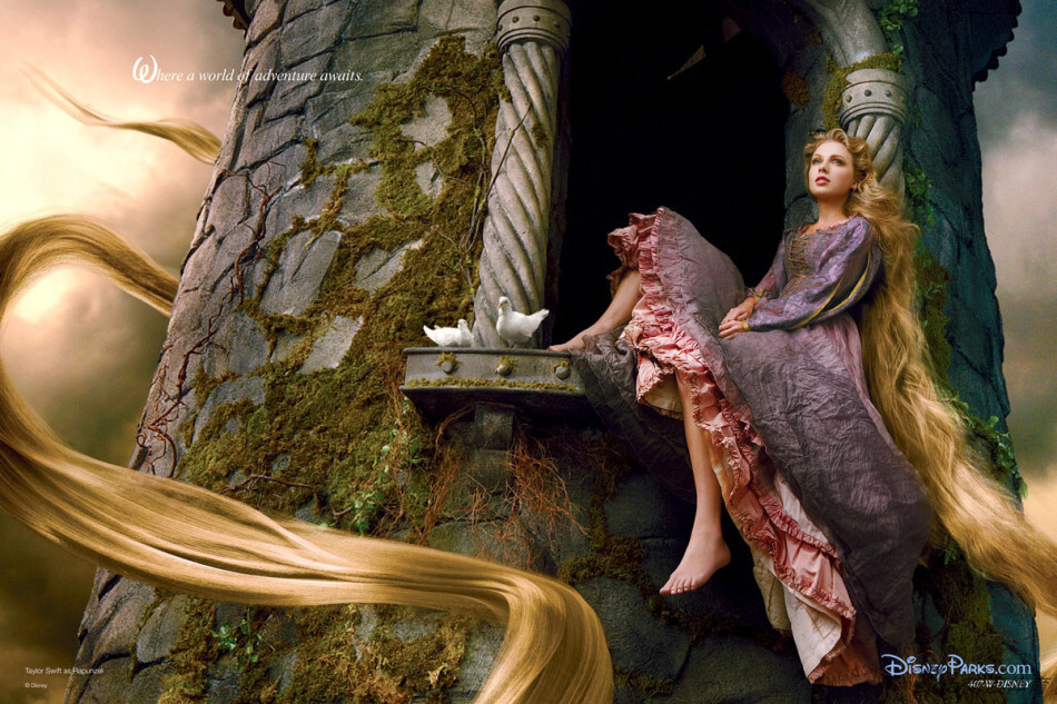 Taylor Swift：长发公主Rapunzel