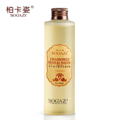 柏卡姿天然洋甘菊纯露爽肤水200ml 补水保湿舒缓抗敏去红血丝