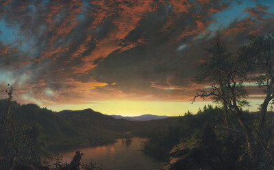 wilderness big--by Frederic Edwin Church