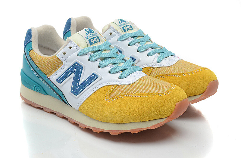 New balance 996 黄蓝日本限定款 2013 新款 代购 女式鞋透气跑鞋