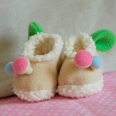 幻丝奇布手工布艺DIY材料包漫步的小蘑菇婴儿鞋手工制作宝宝鞋