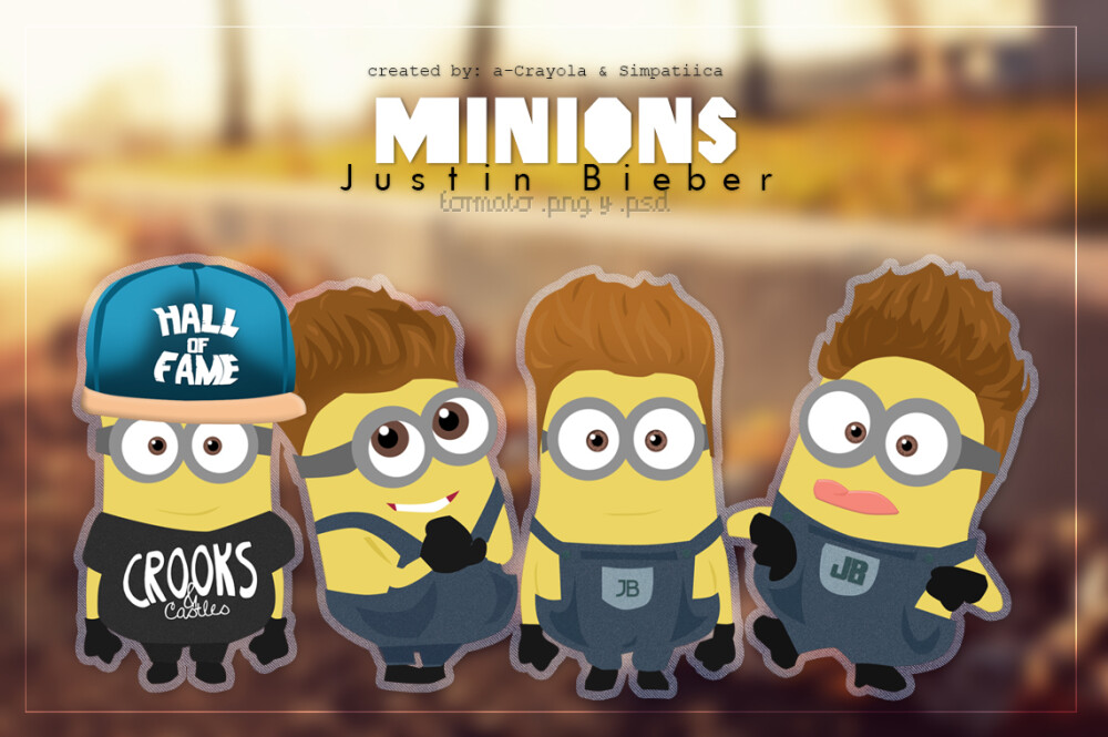 Minions JB by iCrayolaa