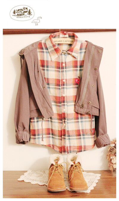 周末姑娘日单森林系简约百搭宽松连帽蝙蝠袖短外套