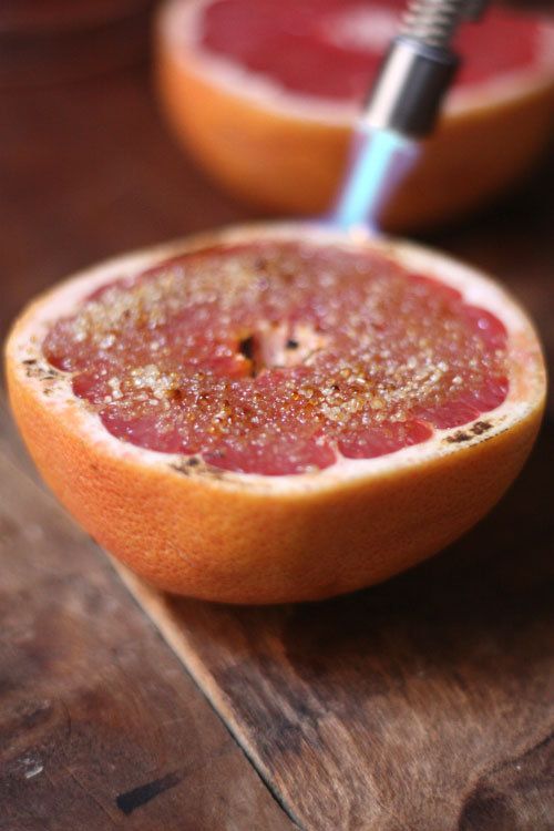 Top healthy superfood desserts — Tim's grapefruit brulée recipe featured on Yahoo Shine!