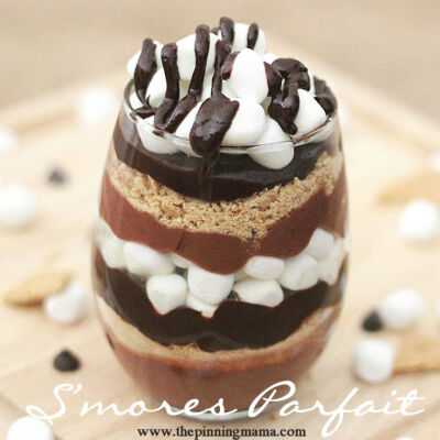 Who knew it was so easy to make a dessert this beautiful! Sinful S'mores Parfait dessert------&amp;gt; click here for recipe recipe #dessert #chocolate #valentinesday