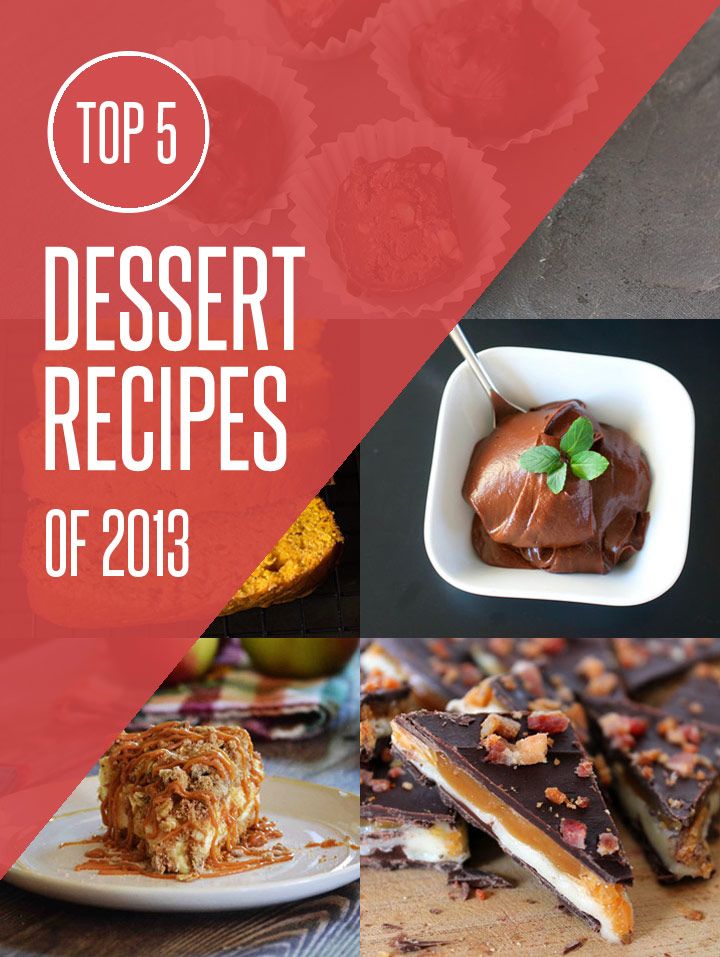 Top 5 Dessert Recipes of 2013