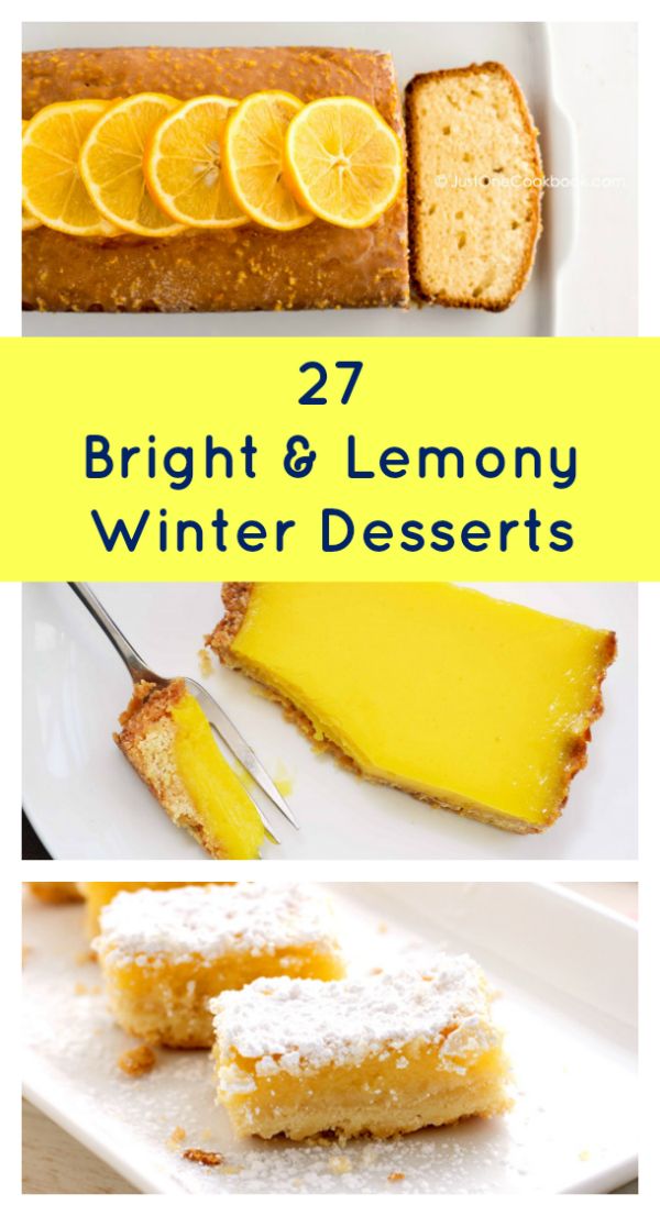 27 Lemon Dessert Recipes to Brighten Your Winter