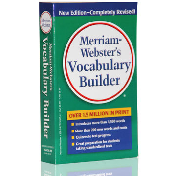 Merriam-Webster's Vocabulary Builder韦氏扩展词典书英文原版