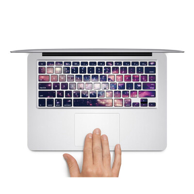 SkinAT MacBook Pro 笔记本键盘膜 保护贴纸 星空XD 按键贴