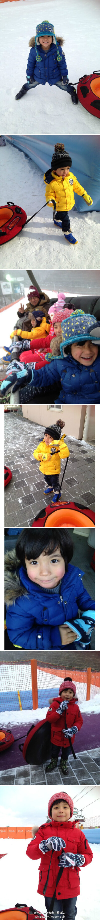 「131231图图」#Mason# #Mavin# #Maden# 冬日的滑雪场~转自：Naver blog【无水站内：http://t.cn/8kd2Azw】