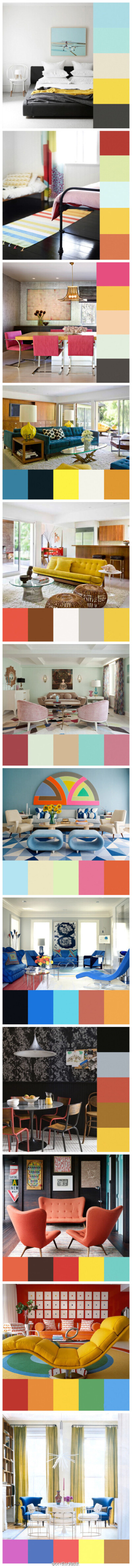 【室内家居配色示例】