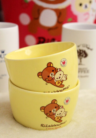 Rilakkuma 日式陶瓷碗（￥10.00）