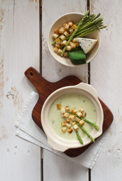 Photograph Asparagus soup cream by Natalia Lisovskaya on 500px