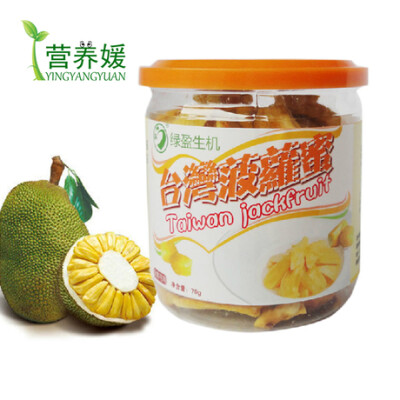 绿盈生机 台湾菠萝蜜 爽脆好吃 休闲零食无添加 携带方便 70g