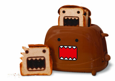美国直邮Domo Toaster 多摩君娃娃超可爱烤面包机吐司机