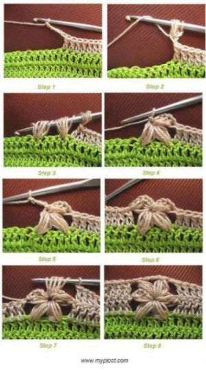 the not so easy flower stitch, made easy