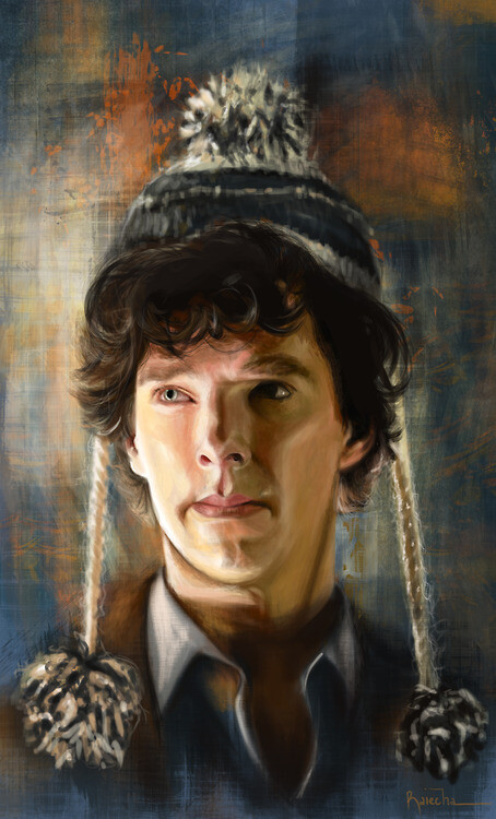  sherlock fanart; the empty hearse.