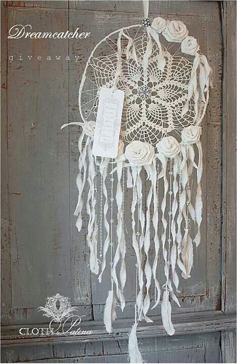 Doily dream catcher