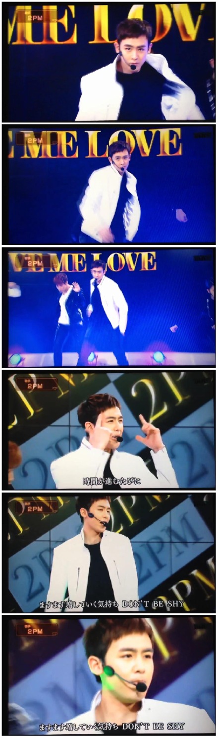 #Nichkhun#【140120 NHK Studio Park Kara——GIVE ME LOVE live】今天的日本节目里表演了GIVE ME LOVE 特写部分摩西大 |140120 NHK Studio Park Kara——GIVE ME LOVE LIVE cr:takap510