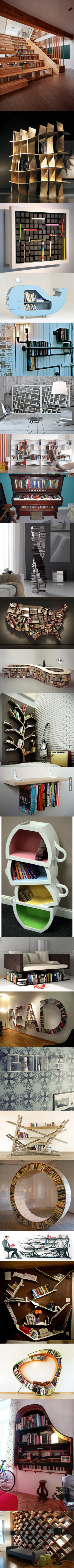 24 Sexy Bookshelves For Your Literature To Make Love To
