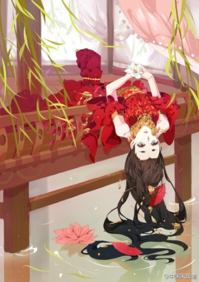 【待我长发及腰完整版】待我长发及腰，少年娶我可好。待你青丝绾正，铺十里红妆可愿。却怕长发及腰，少年倾心他人。待你青丝绾正，笑看君怀她笑颜。