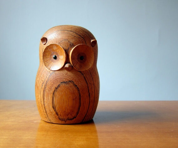 Owl that can become salt or pepper mill