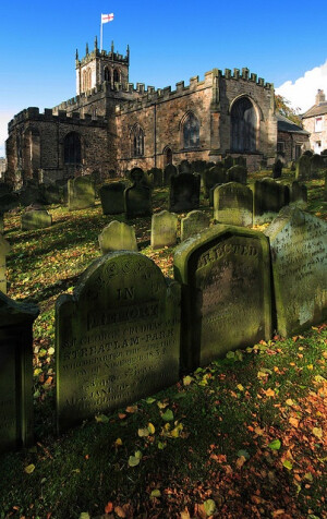 Barnard castle, England. Oldest part from 12-13th c. Connected with the Nevilles...