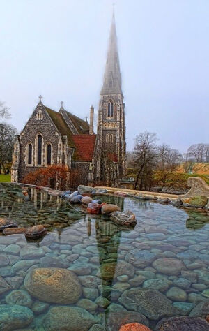 Beautiful! St Albans Church, Kent, UK  [previous pinner's caption]